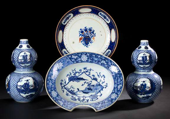 Chinese Export Porcelain Deep Dish,