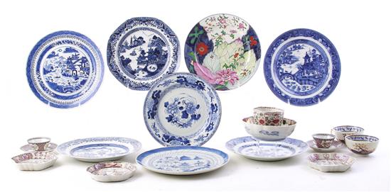 Chinese Export porcelain dishes