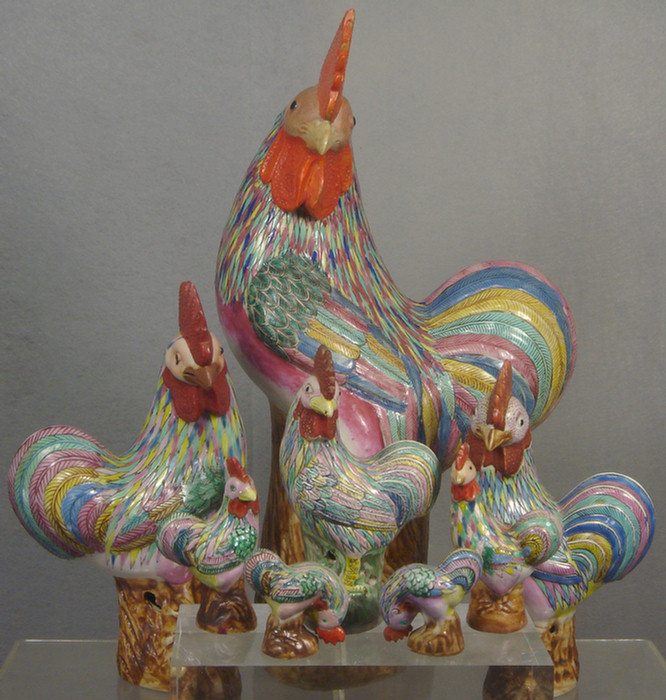 Chinese export porcelain Famille