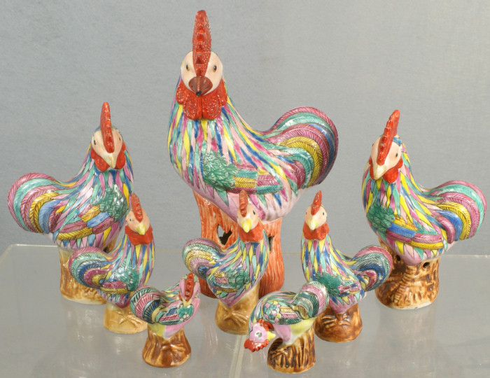 Chinese export porcelain Famille