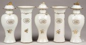 CHINESE EXPORT PORCELAIN FIVE