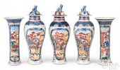 CHINESE EXPORT PORCELAIN GARNI
