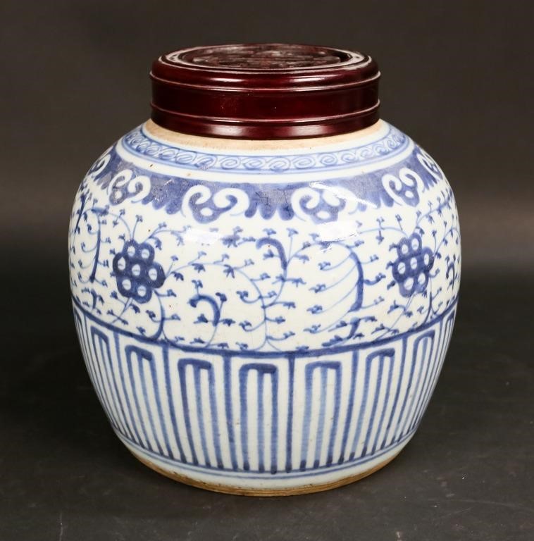 CHINESE EXPORT PORCELAIN GINGER