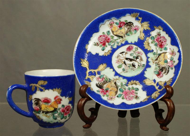 Chinese Export porcelain handled