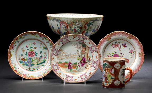 Chinese Export Porcelain Handled