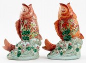 CHINESE EXPORT PORCELAIN KOI F
