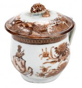 CHINESE EXPORT PORCELAIN LIDDE