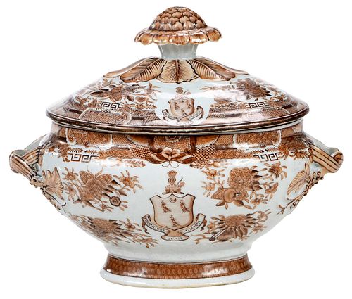 CHINESE EXPORT PORCELAIN LIDDED