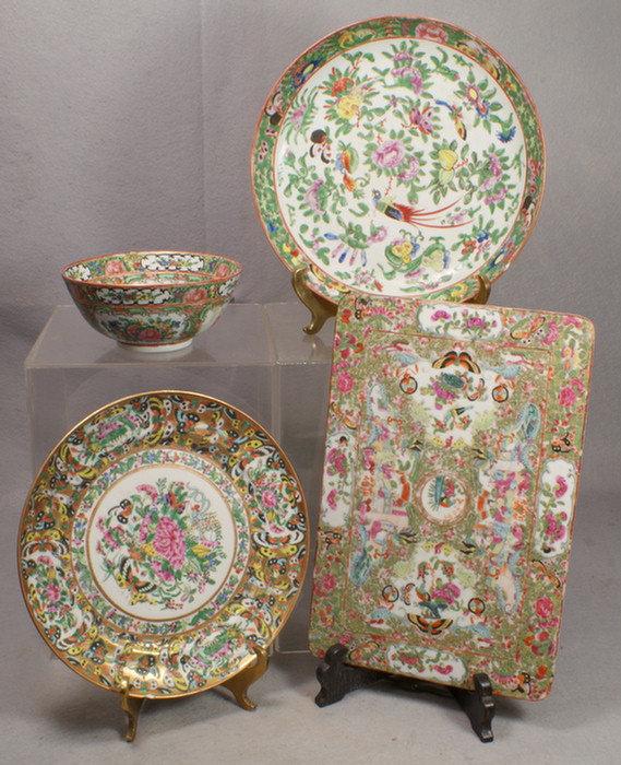 Chinese export porcelain, lot of