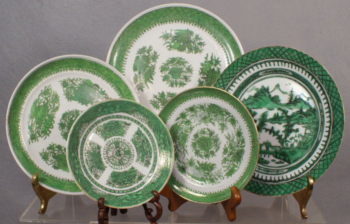 Chinese export porcelain lot of