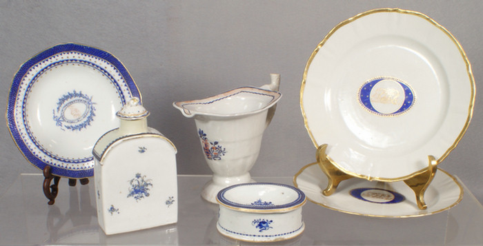 Chinese export porcelain lot of 6