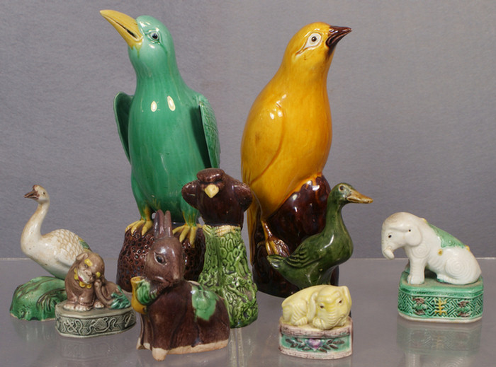 Chinese export porcelain lot of 9