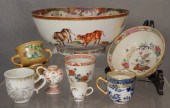 Chinese export porcelain lot o
