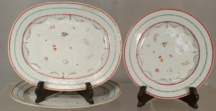 Chinese Export porcelain lot of 3