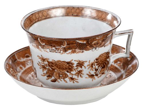 CHINESE EXPORT PORCELAIN MASTER CUP