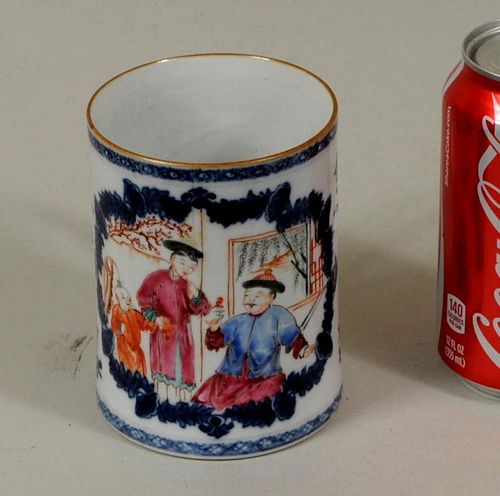 CHINESE EXPORT PORCELAIN MUGChinese