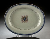 Chinese Export Porcelain Oval