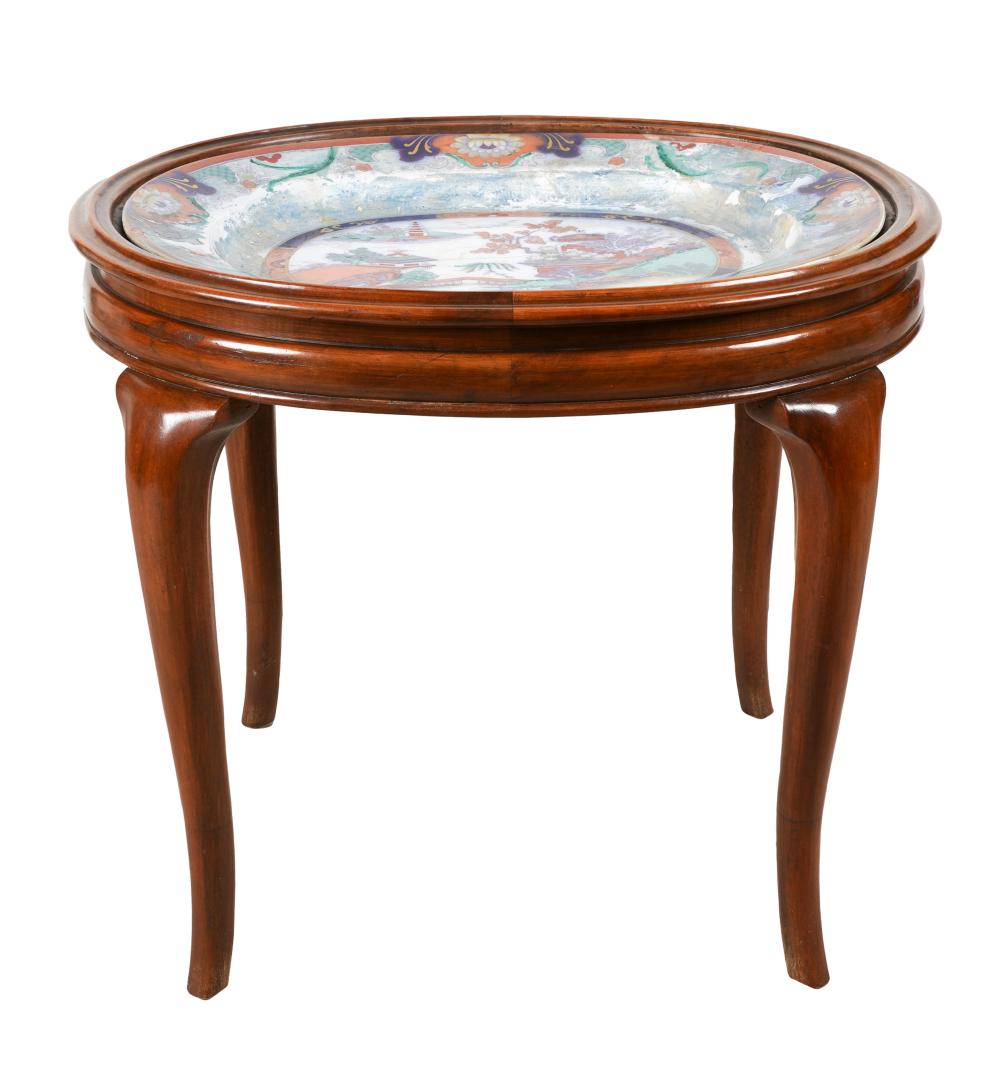CHINESE EXPORT PORCELAIN OVAL