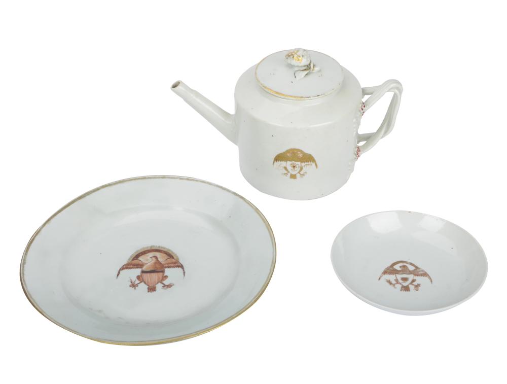 CHINESE EXPORT PORCELAIN PARTIAL