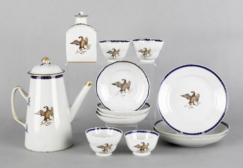 Chinese export porcelain partial