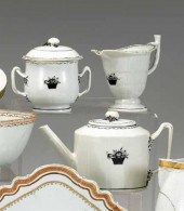 Chinese export porcelain parti