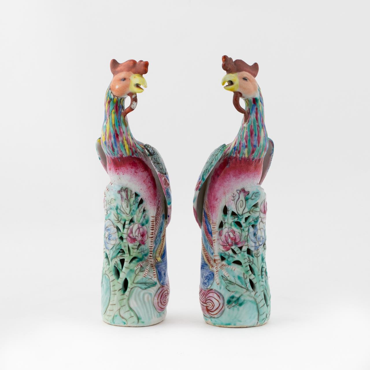 CHINESE EXPORT PORCELAIN PHOENIX
