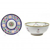 CHINESE EXPORT PORCELAIN PLATE