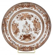 CHINESE EXPORT PORCELAIN PLATE