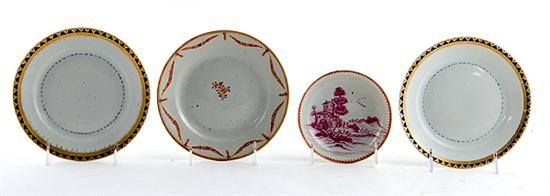 Chinese Export porcelain plates and