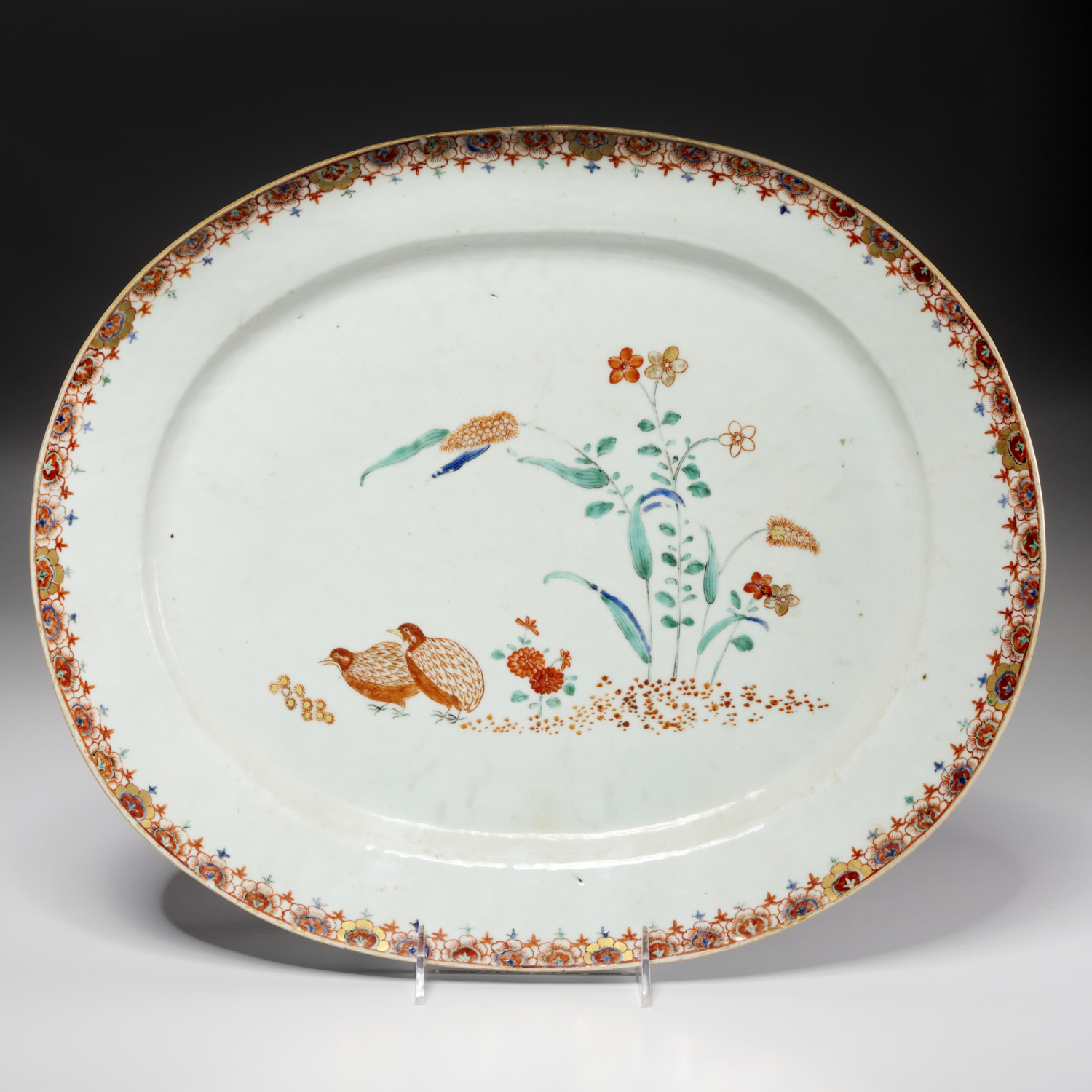 CHINESE EXPORT PORCELAIN PLATTER