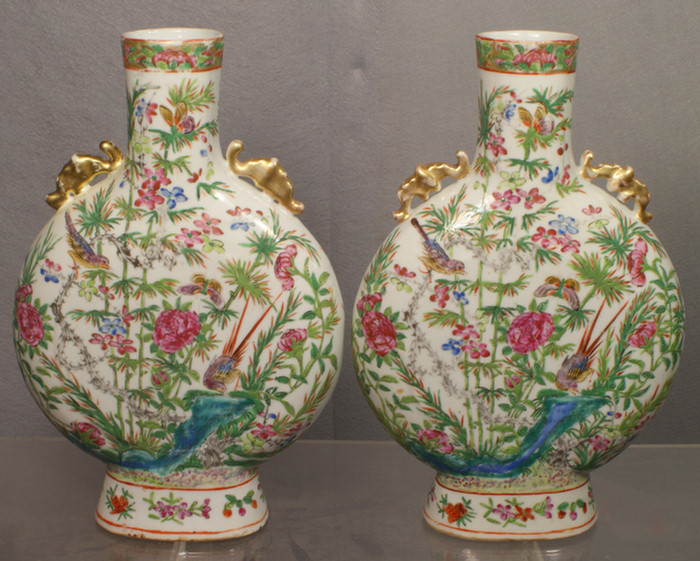 Chinese export porcelain, pr of
