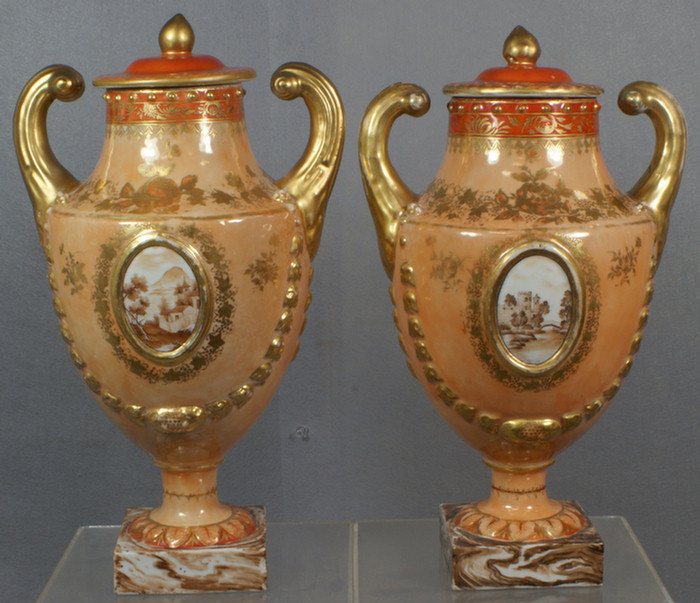 Chinese export porcelain, pr of