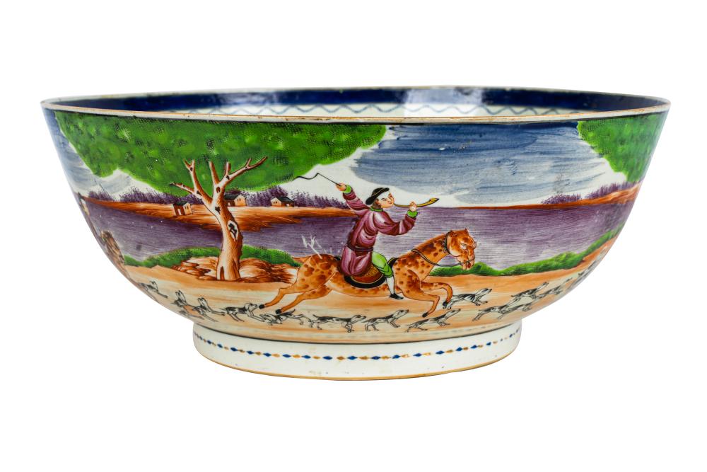 CHINESE EXPORT PORCELAIN PUNCH
