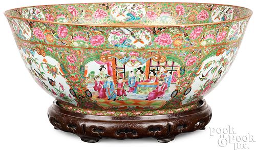 CHINESE EXPORT PORCELAIN ROSE