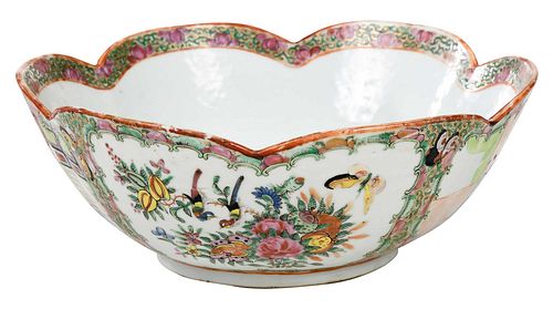 CHINESE EXPORT PORCELAIN ROSE