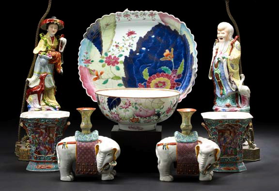 Chinese Export Porcelain Serving
