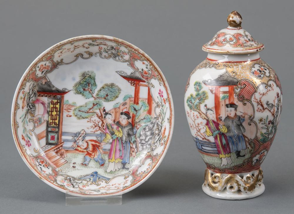 CHINESE EXPORT PORCELAIN TEA