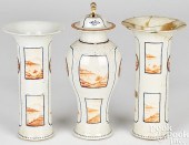 CHINESE EXPORT PORCELAIN THREE