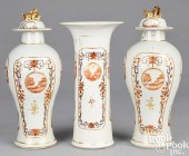 CHINESE EXPORT PORCELAIN THREE