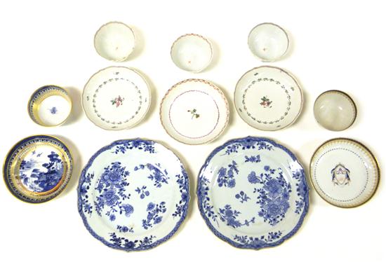 Chinese Export porcelain  twelve