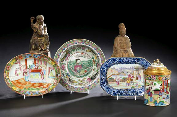Chinese Export Porcelain Wash