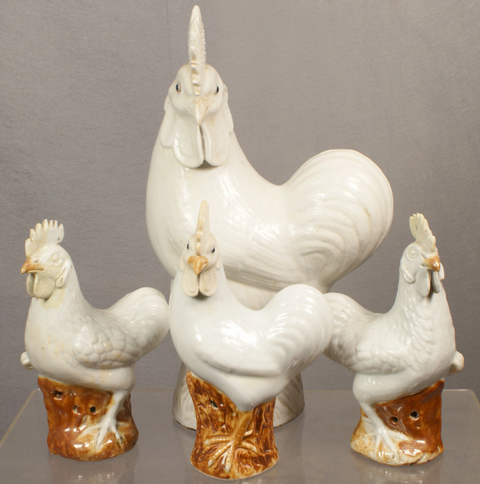 Chinese export porcelain white