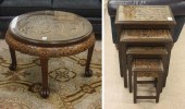 CHINESE EXPORT RELIEF-CARVED T