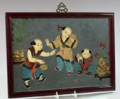 Chinese Export Reverse-Painted