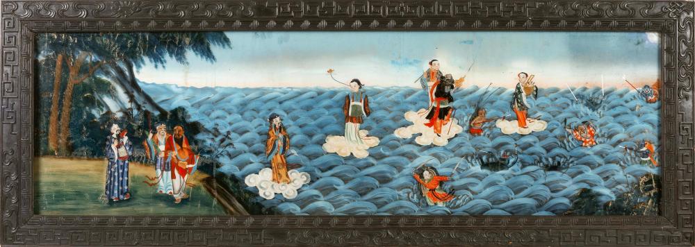 CHINESE EXPORT REVERSE PAINTING