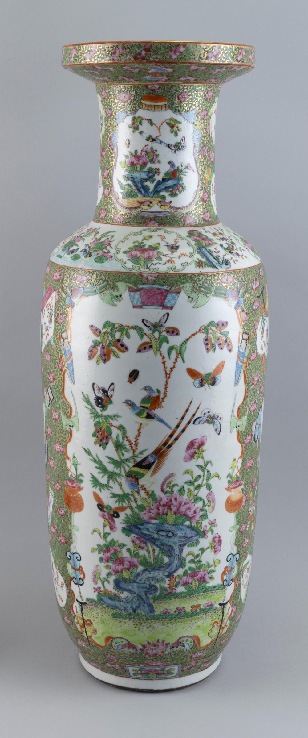 CHINESE EXPORT ROSE CANTON