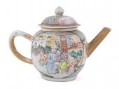 CHINESE EXPORT ROSE MANDARIN T