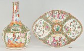 CHINESE EXPORT ROSE MEDALLION