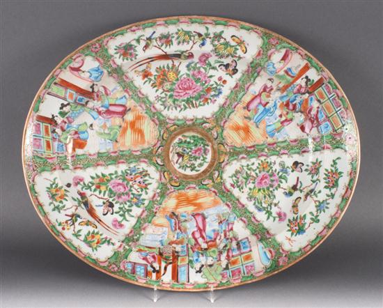 Chinese Export Rose Medallion