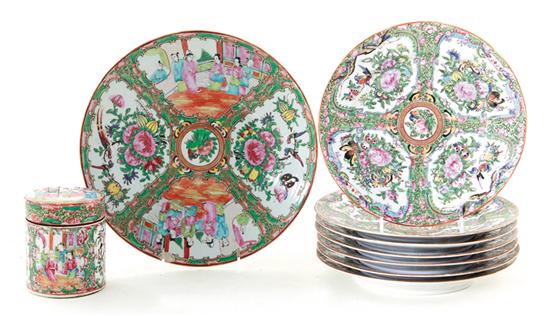 Chinese Export rose medallion